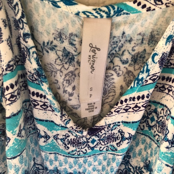 ☀️Blue Patterned Sun Dress☀️ - Picture 3 of 5